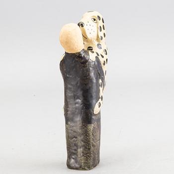 LISA LARSON, stoneware, figurin , Gustavsberg K-studio signed and numbered.