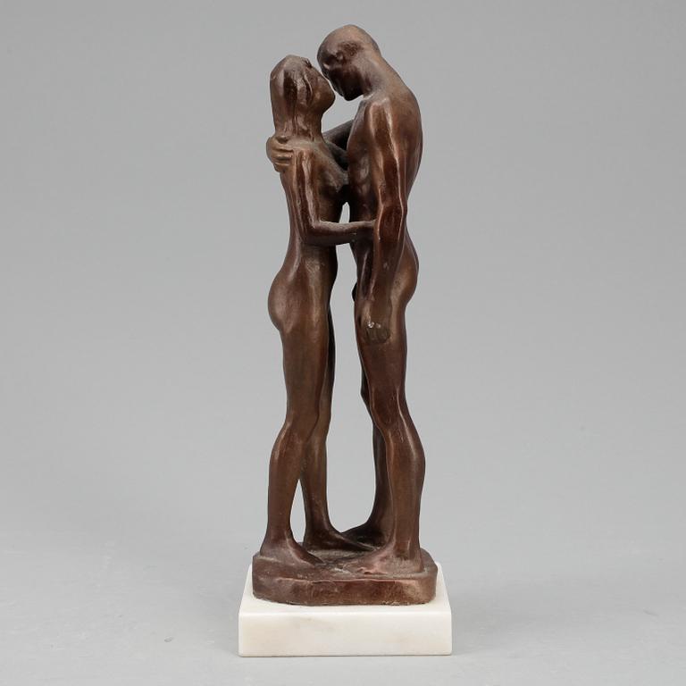 GUDMAR OLOVSON, skulptur, bronserad konstmassa, signerad.