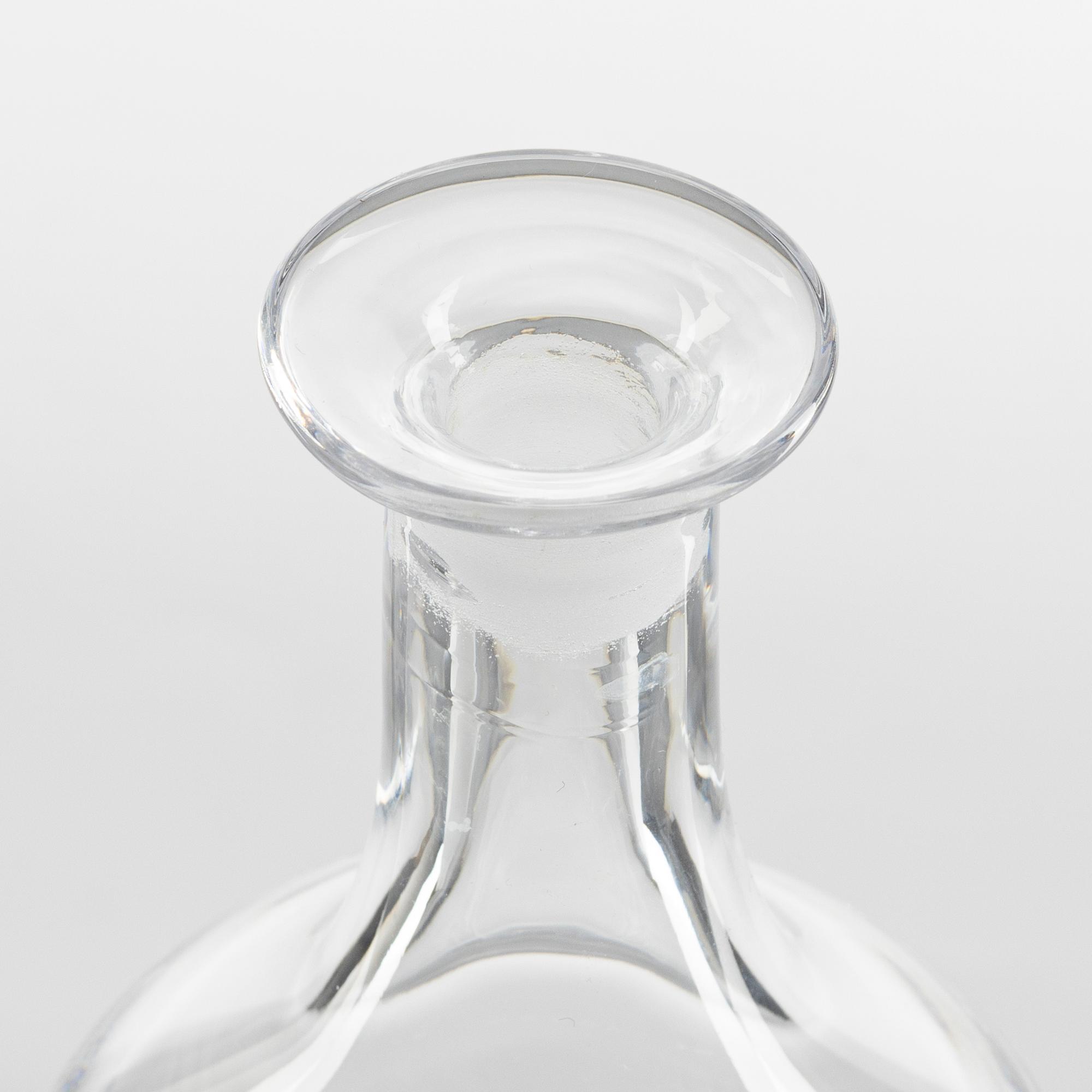 Ingeborg Lundin, a 54-piece 'Silvia' glass service, Orrefors, Sweden.