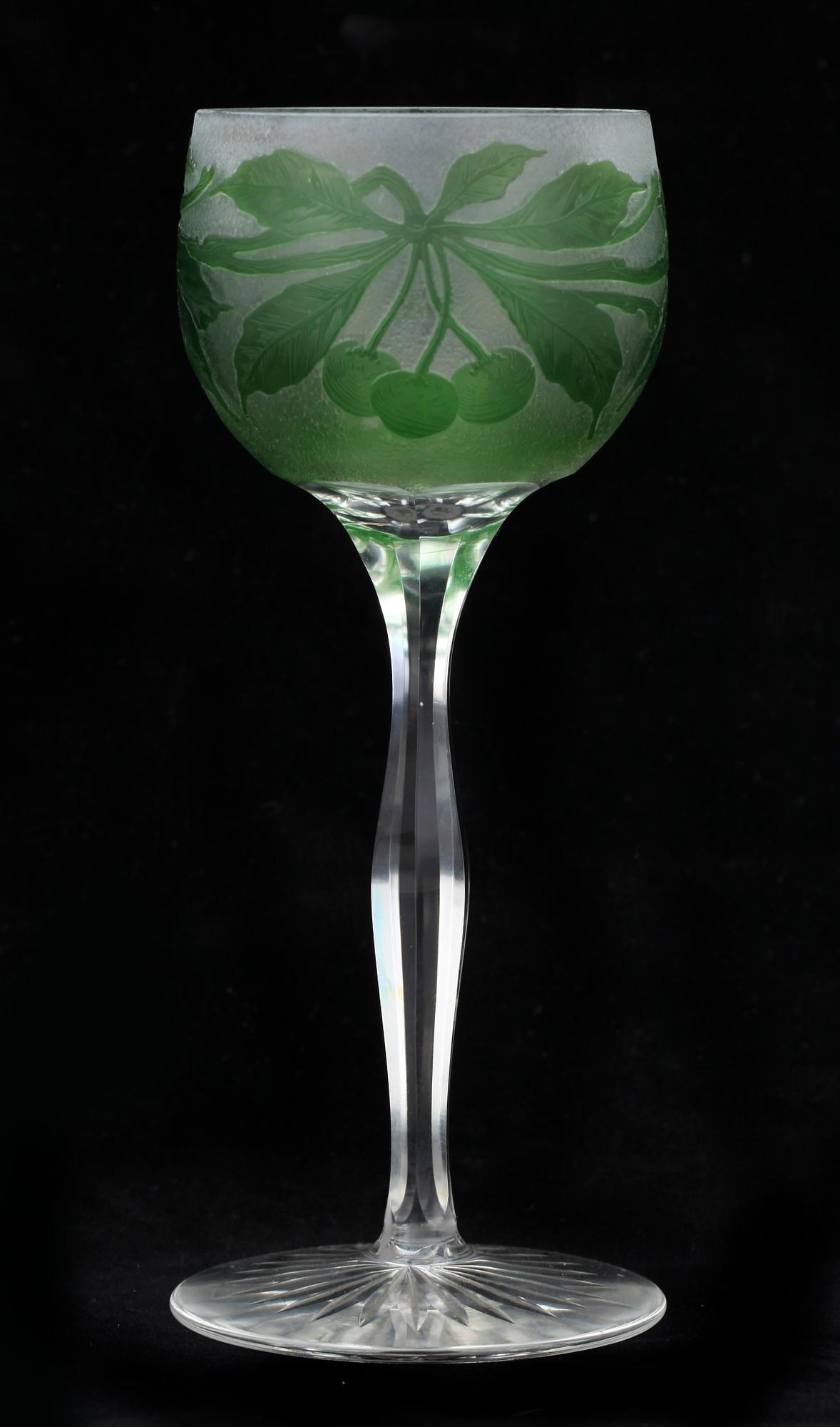 VINGLAS, 11 st. 1900-talets första hälft.