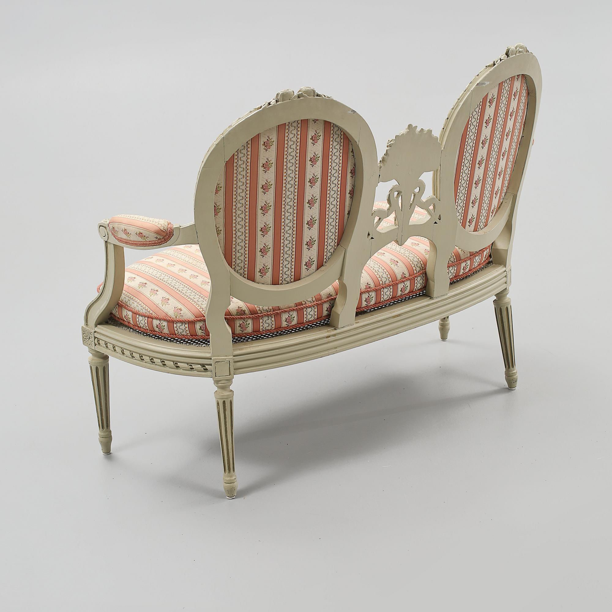 SOFFA, Louis seize-stil, 1900 talets första hälft.
