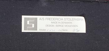 SOFFA. Börge Mogensen för Fredericia stolefabrik, modellnummer 2432.