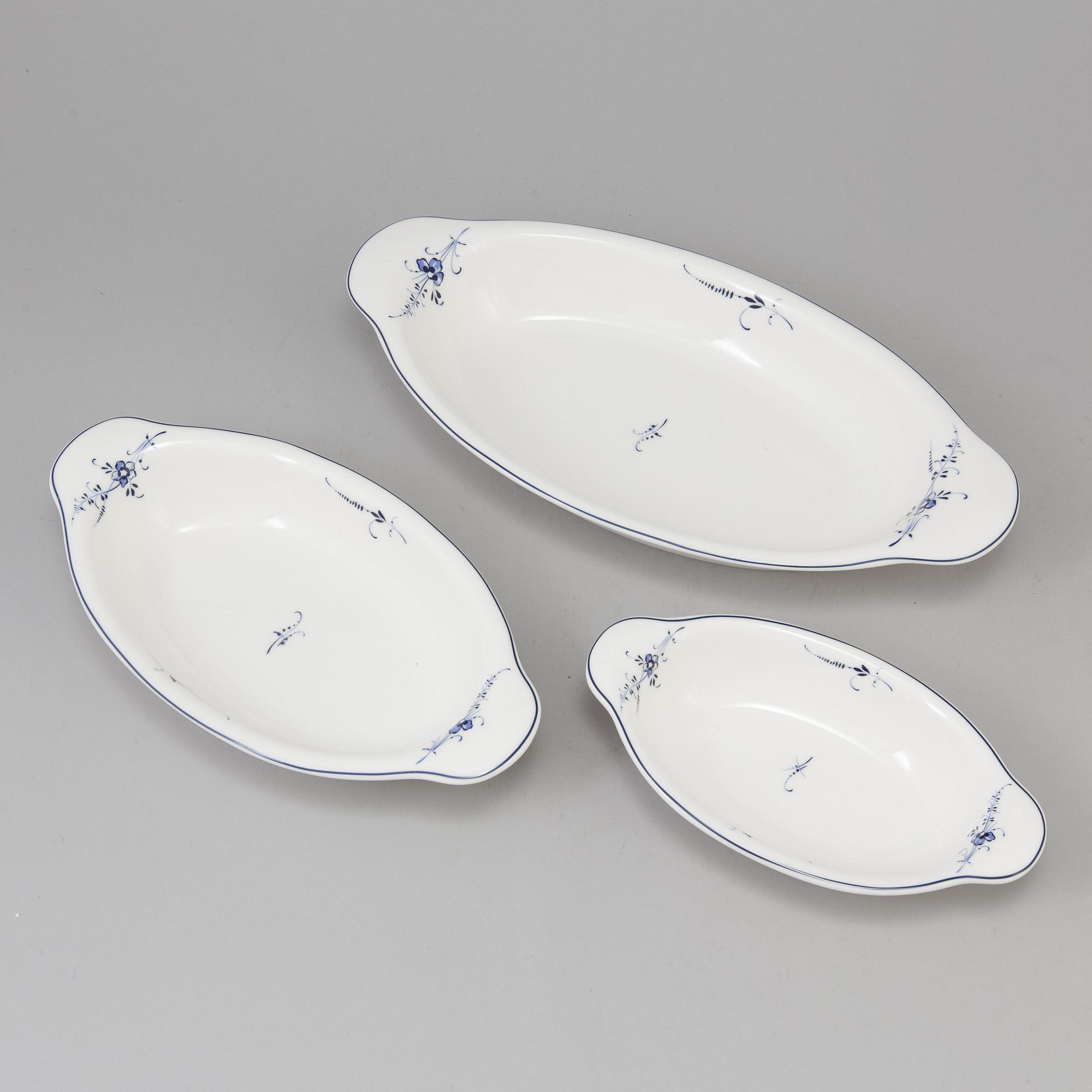 A 88 piece dinner service 'Vieux Luxembourg' and 'Vilbofour', by Villeroy & Boch.