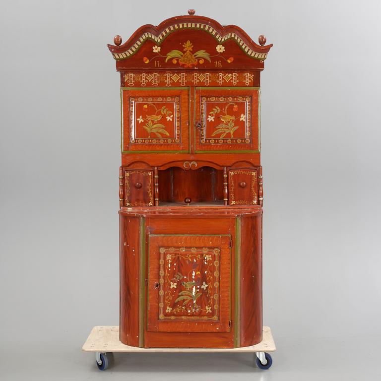 SKÅP, allmoge, bär datering 1776, 1700/1800-tal.