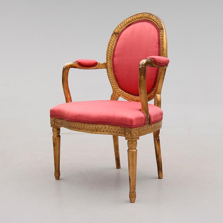 STOL, gustaviansk, 1700-/1800-tal.
