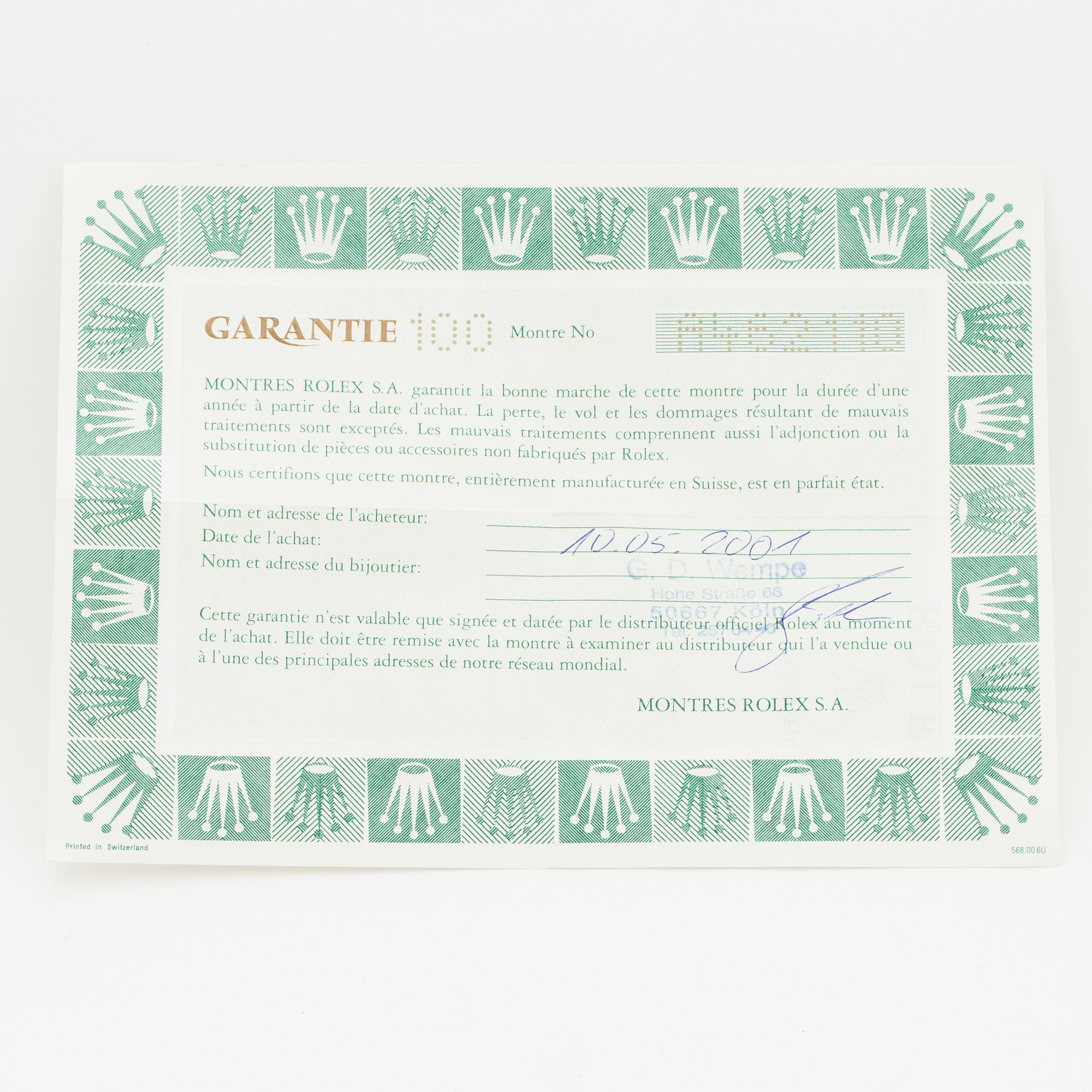 Rolex, Oyster Perpetual, armbandsur, 25 mm.