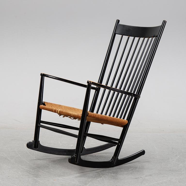 Hans J Wegner, gungstol, "J 16". Danmark, 1900-talet sandra hälft.