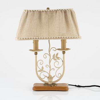 Bordslampa, Swedish Modern, 1940/50-tal.