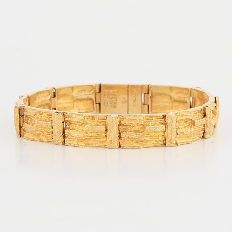 Björn Weckström, armband, "Kaskad", 18K guld, Lapponia.