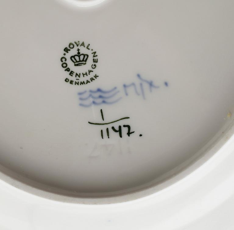 SERVISPORSLIN, 5 delar, Royal Copenhagen.