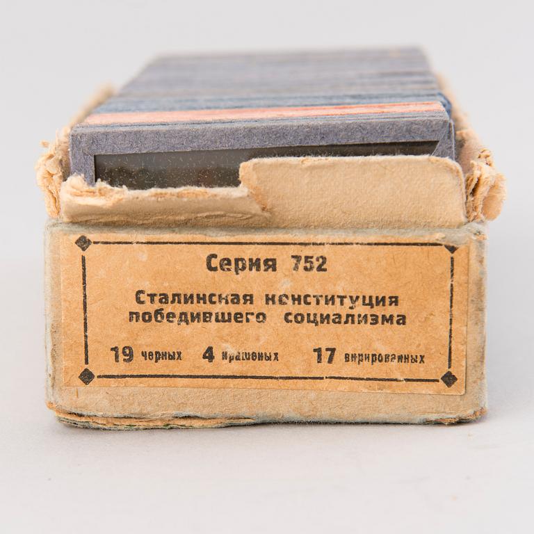 DIABILDER, 45 st, Sovjetunionen, 1930-talet.