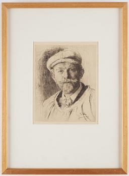 Peder Severin Kröyer, Självporträtt.