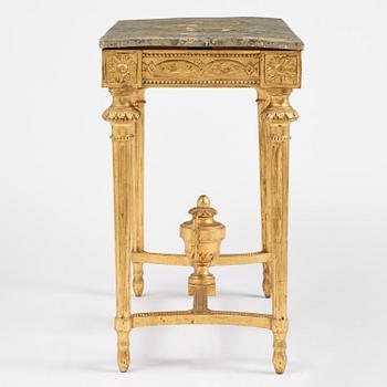 Konsolbord, Stockholmsarbete, 1700-talets slut, Sengsutavianskt.