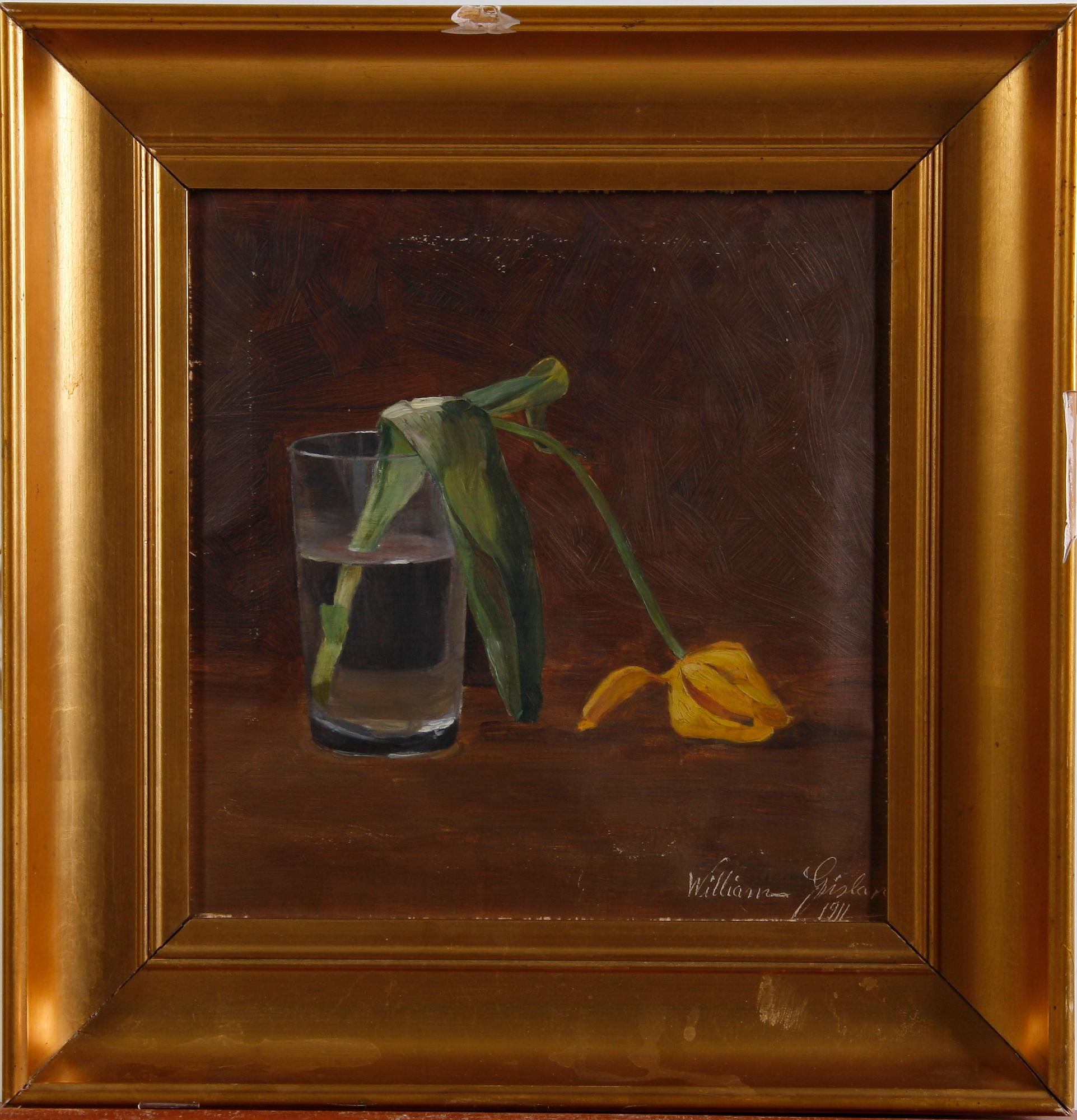 OKÄND KONSTNÄR. Olja på duk, sign o dat 1911.