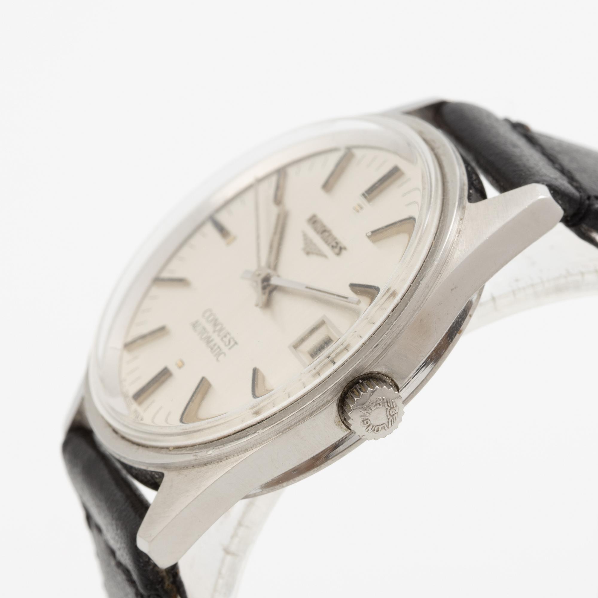 Longines, Conquest, wristwatch, 35.5 mm.