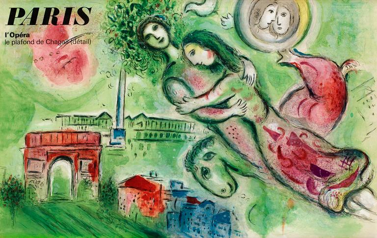 Marc Chagall (After), "Roméo et Juliette".