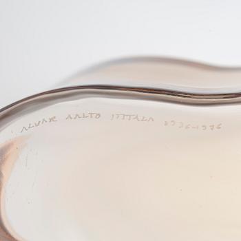 Alvar Aalto, a '3030' 60-year jubilee vase, signed Alvar Aalto Iittala 1936-1996.