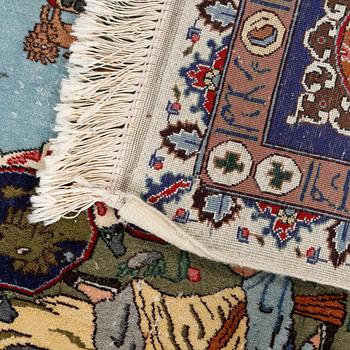 A Täbriz rug, old/semiantique, 252 x 180 cm.