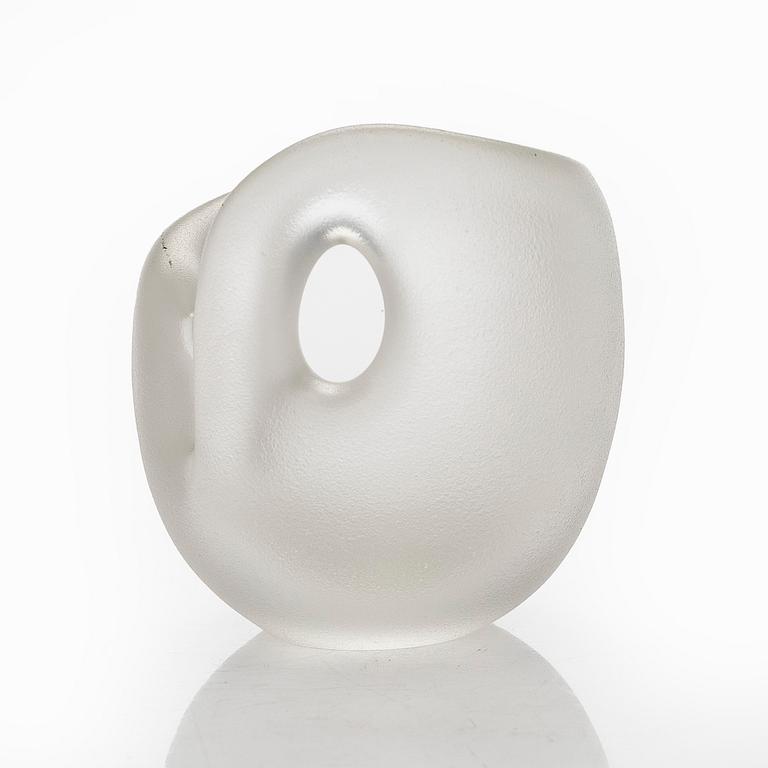 Timo Sarpaneva, sculpture, glass, 'Hiidenkirnu', Iittala.