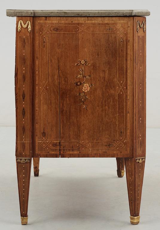 A Gustavian commode by N. P. Stenström, not signed.