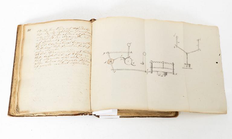 Lars Ericsson Odelstiernas bergsanteckningar.