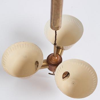 Harald Notini, taklampa, modell "11848", Arvid Böhlmarks Lampfabrik, 1940-tal.