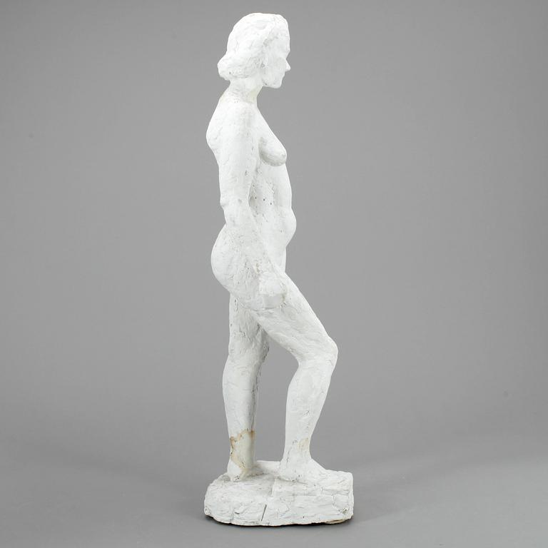 OKÄND KONSTNÄR, gips, signerad, daterad -57.