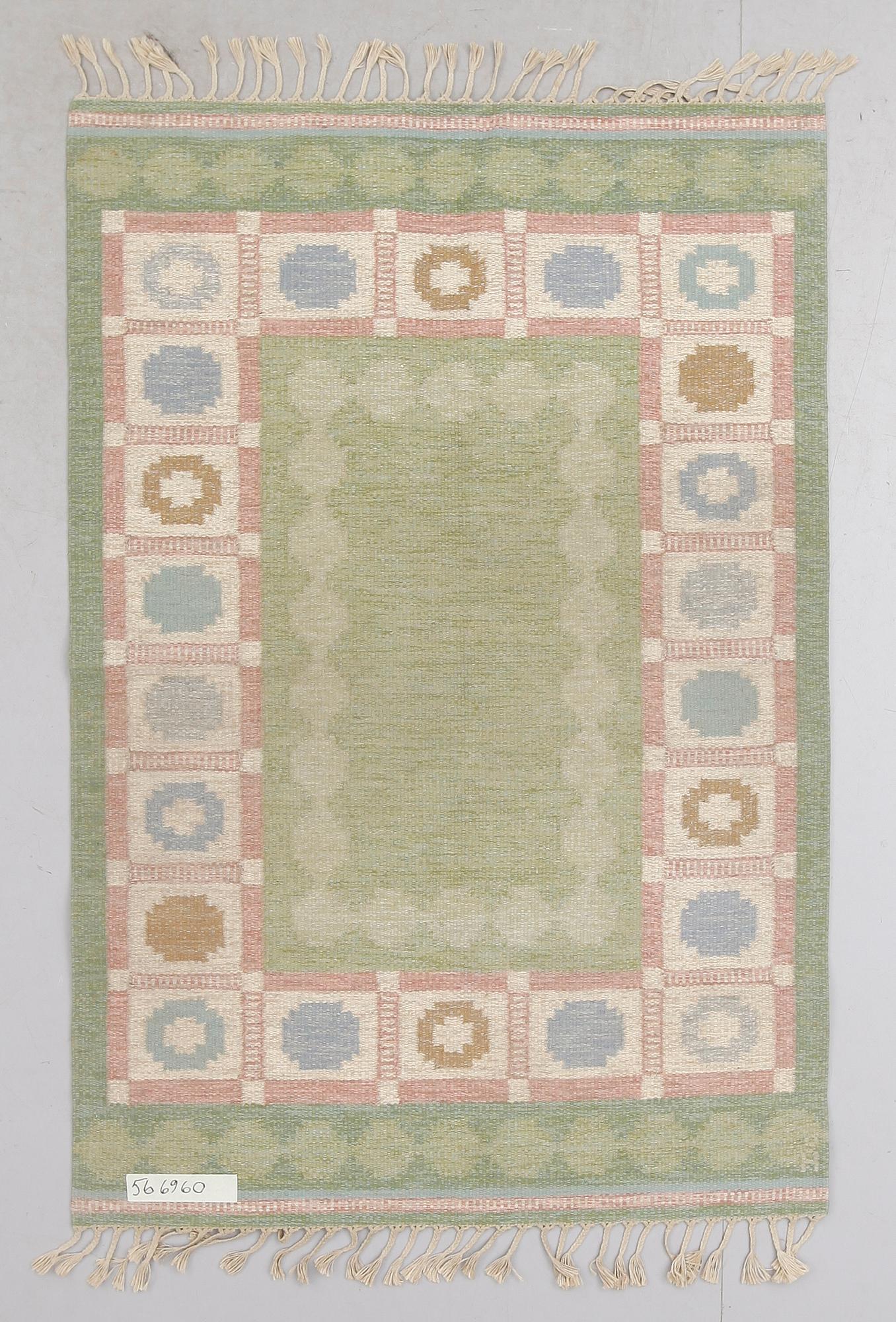 MATTA, rölakan, Anna Johanna Ångström. Ca 205 x 137 cm.