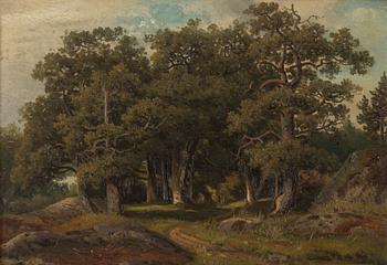 Carl August Fahlgren, "Frisens park, Djurgården".