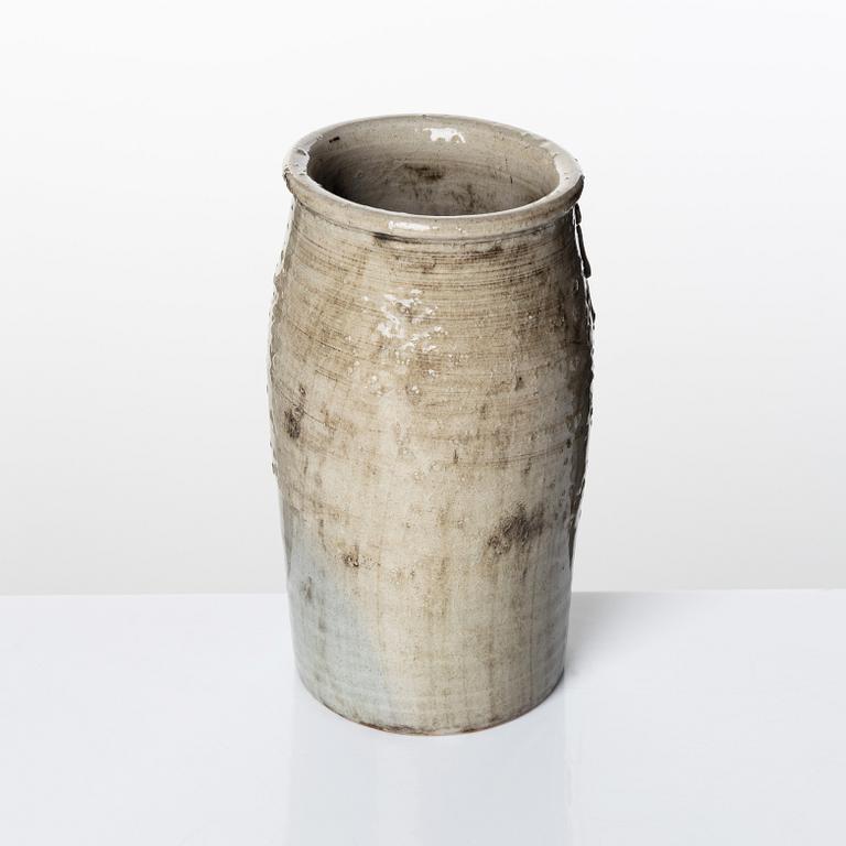 Stig Lindberg, a stoneware vase, Gustavsberg studio, Sweden 1960.