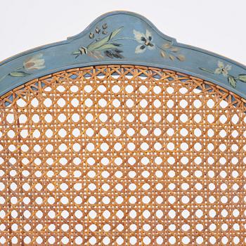 Carl Malmsten, a pair of Swedish Grace chairs, cabinetmaker Albin Johansson, Stockholm, for Villa Kvikkjokk, 1927.