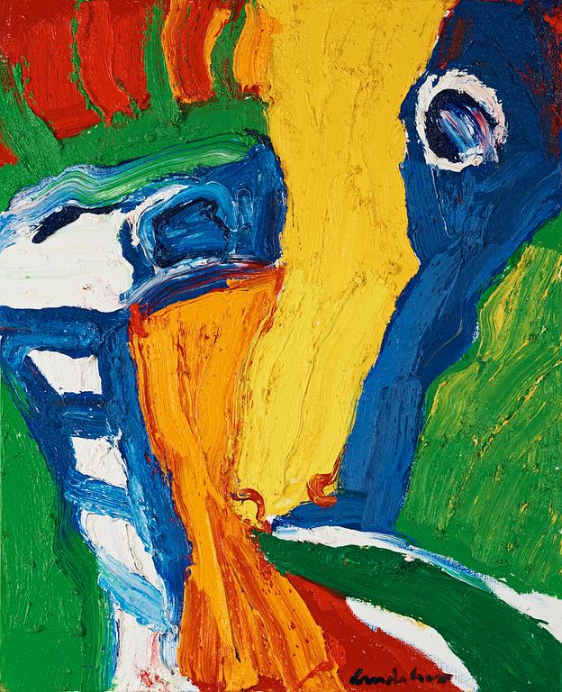 Bengt Lindström, "Konfrontation" (Confrontation).