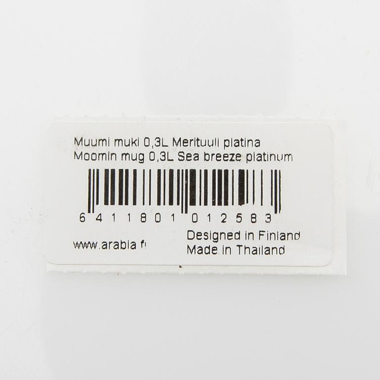 Muminmugg "Havsbris platina" Mumindagen 2023, Arabia.