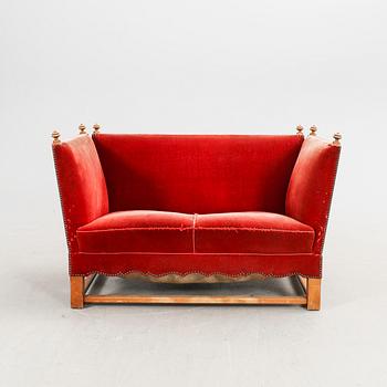 Elias Barup, soffa "Den Spanska Möbeln", Gärsnäs 1920-30-tal.