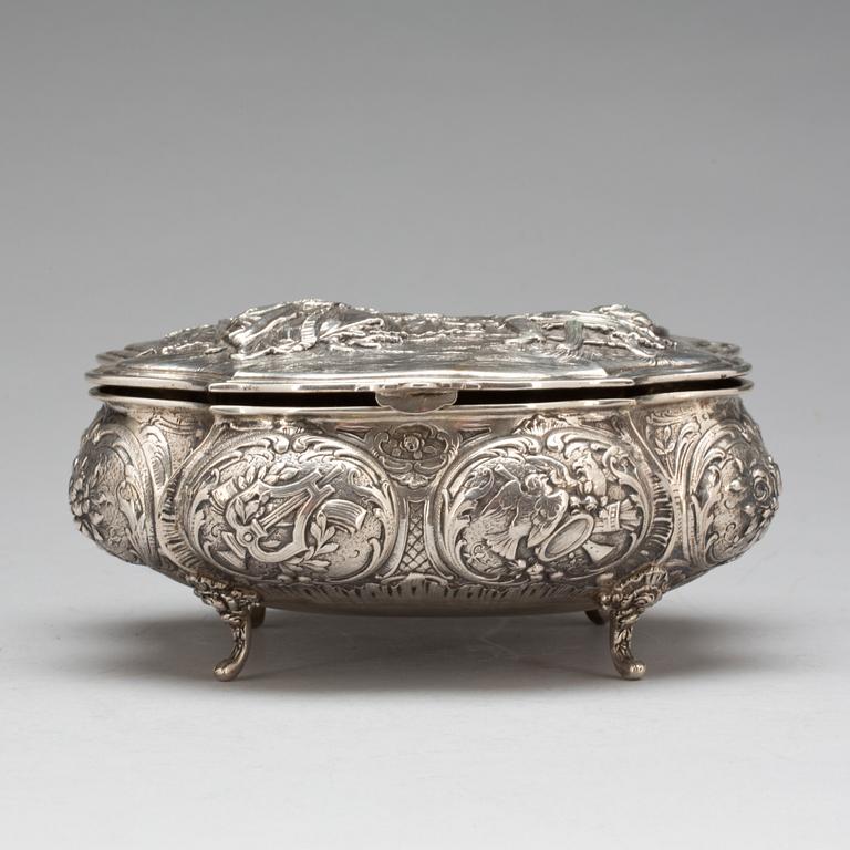 SKRIN, silver, svensk importstämpel, vikt ca 610g.