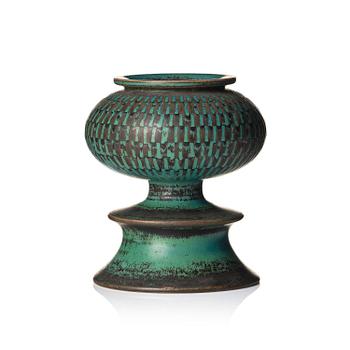 63. Stig Lindberg, a stoneware vase, Gustavsberg Studio 1962.