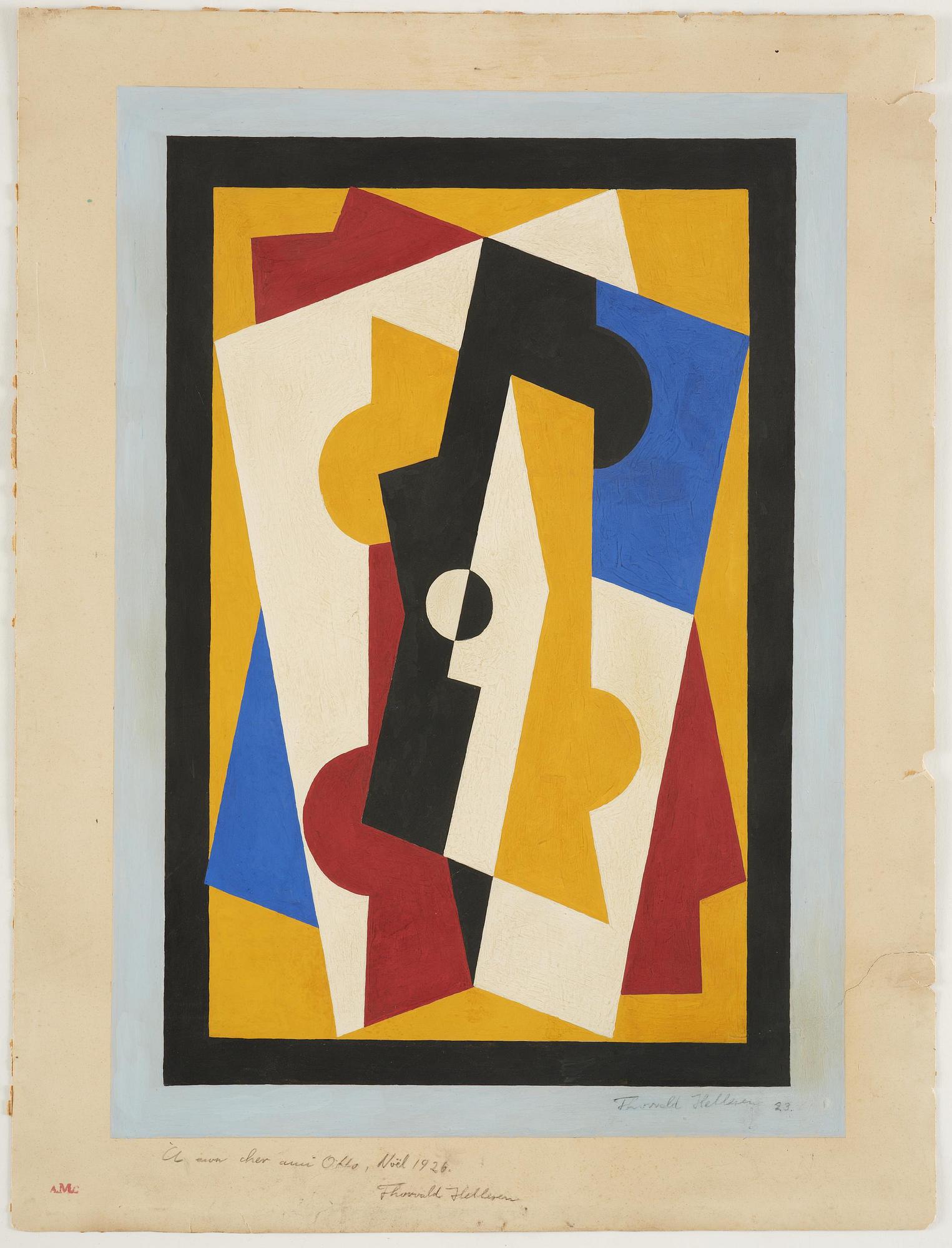 Thorvald Hellesen, Komposition.