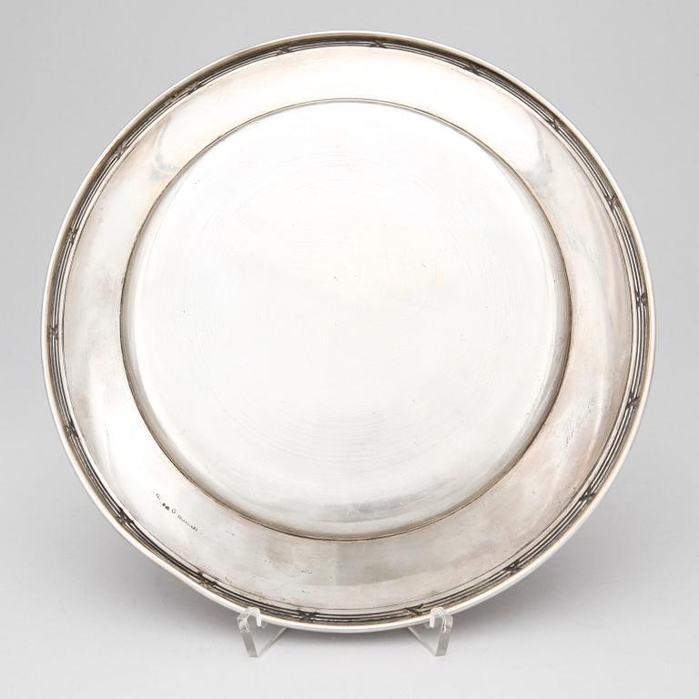FAT, silver, K Anderson, Stockholm, sannolikt 1918, Total vikt ca 348 g.