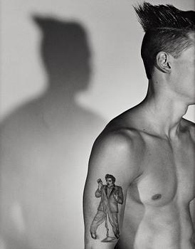 224. Bruce Weber, "Versace, Los Angeles, California", 1988.