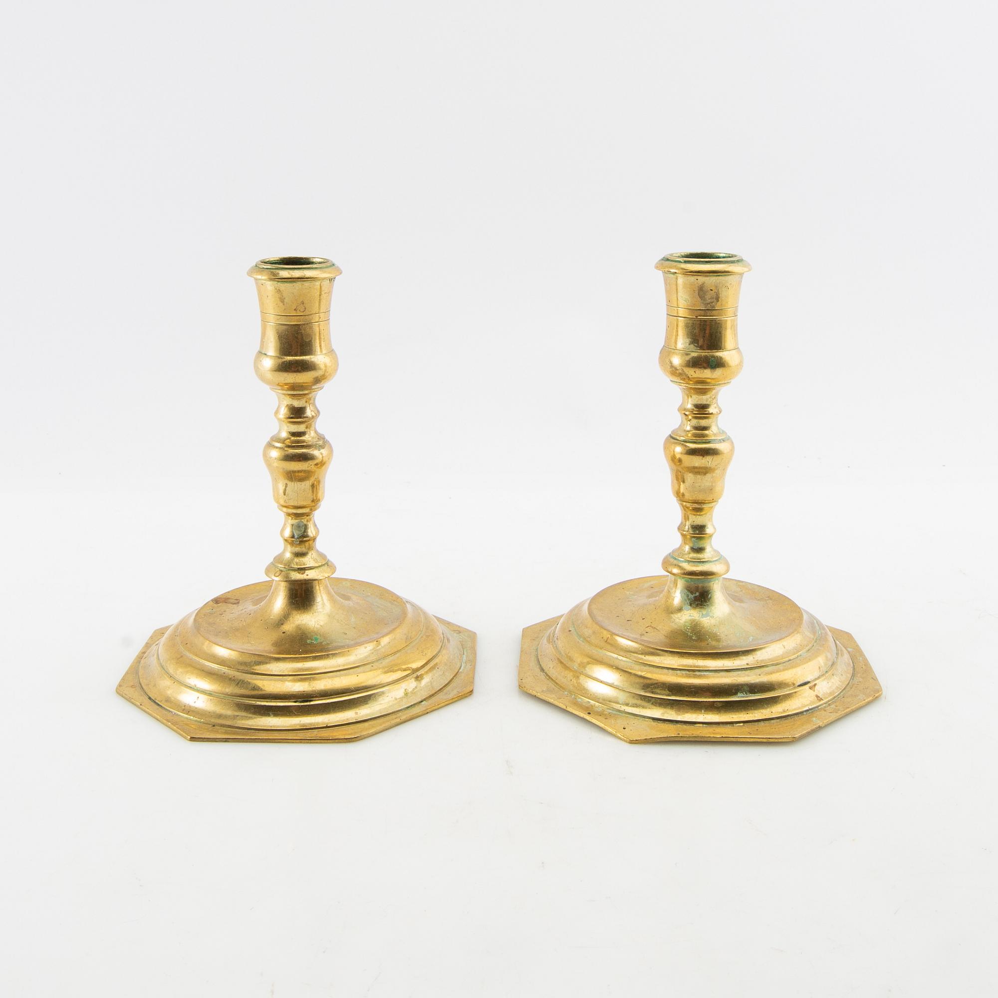 Candelabras a pair Baroque style 20th century.