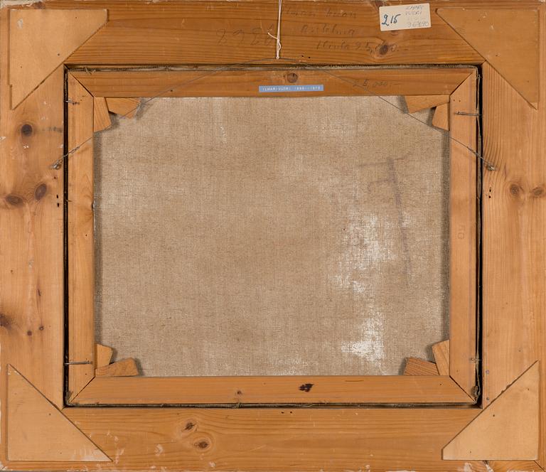 Ilmari Vuori, öljy kankaalle, signeerattu ja päivätty -49.