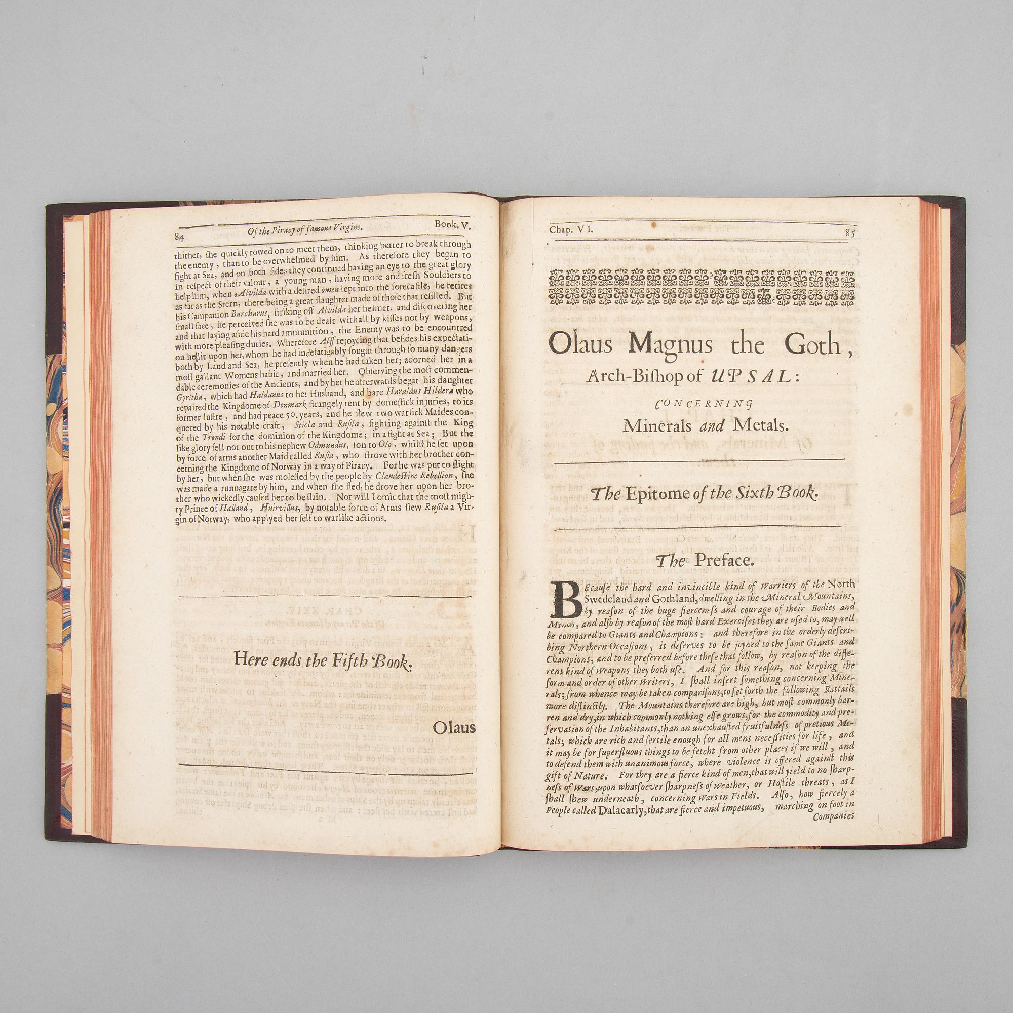 Olaus Magnus’ History, English edition, 1658.