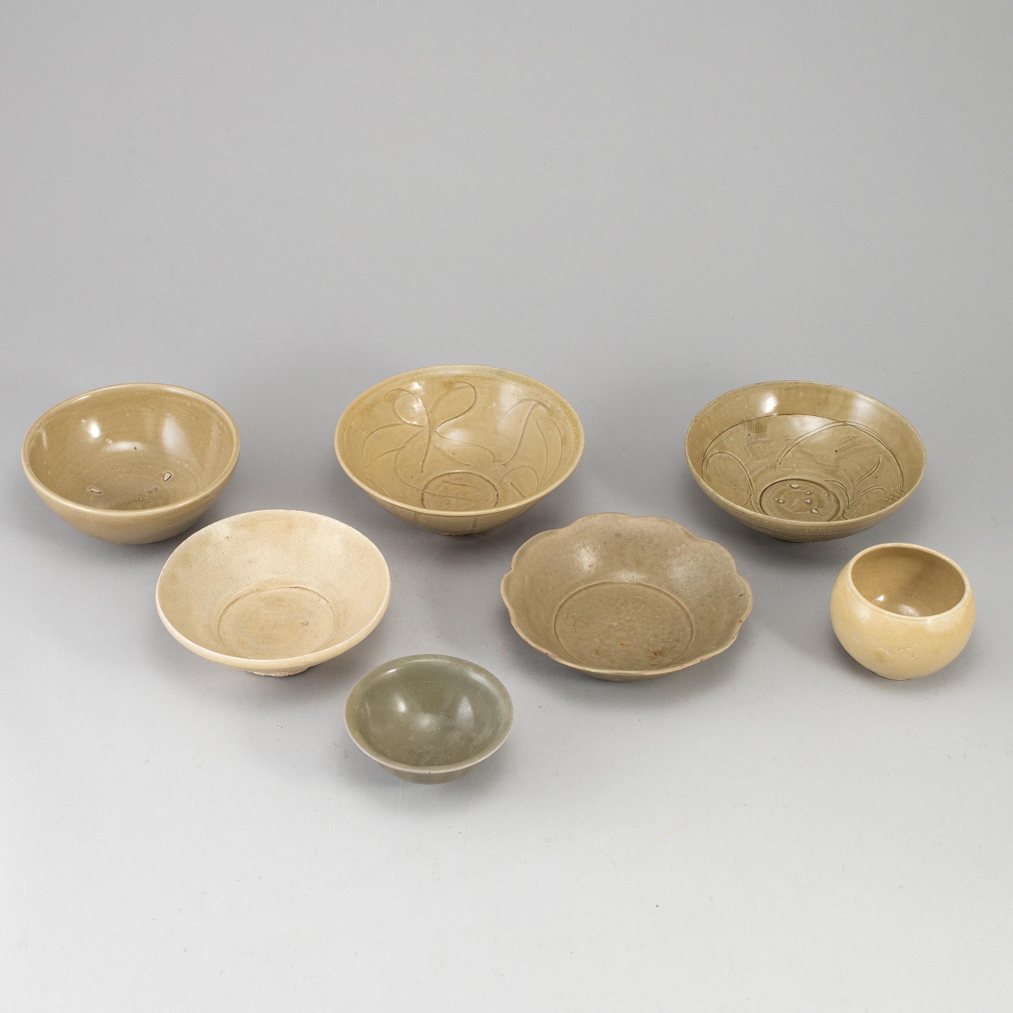 A group of South East Asian Ceramics, Song/Yuan style, 20th Century and older.