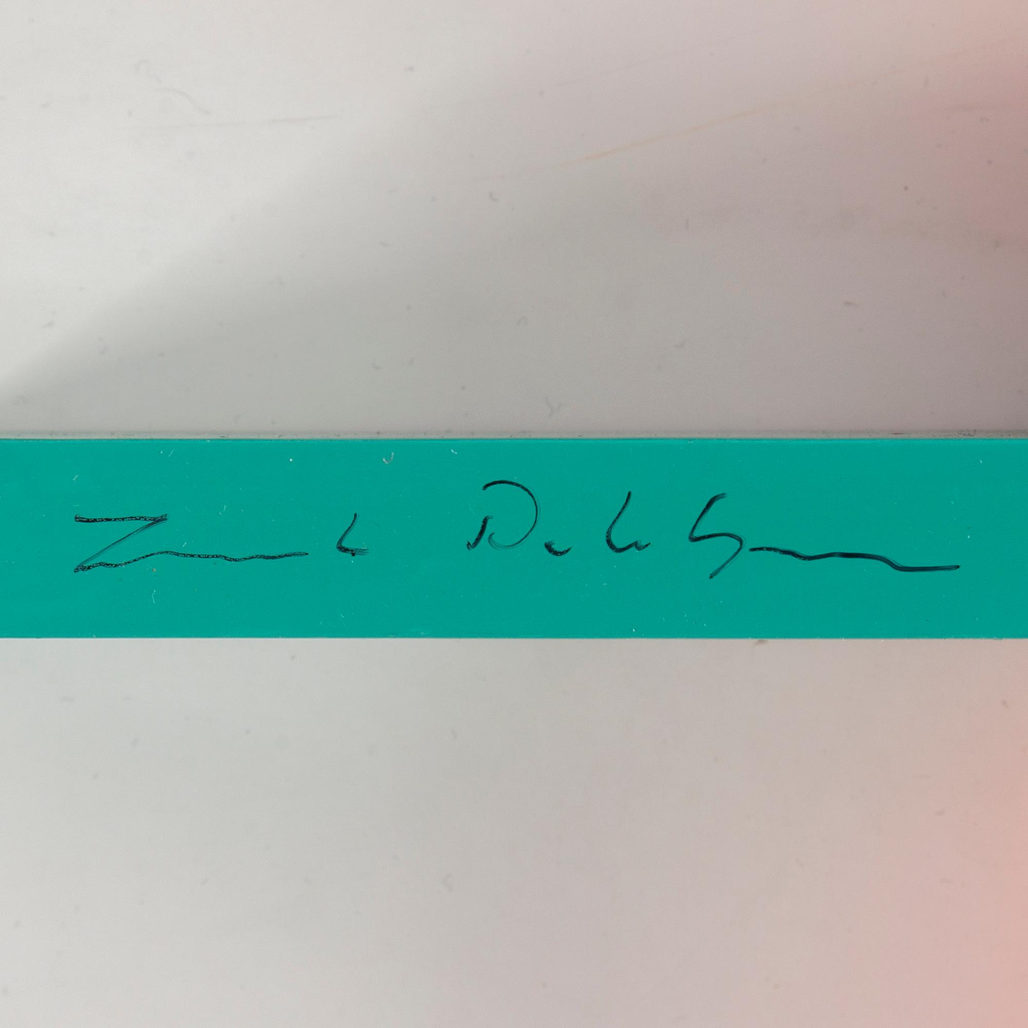 JACOB DAHLGREN, väggobjekt i lackerat trä, signerad.