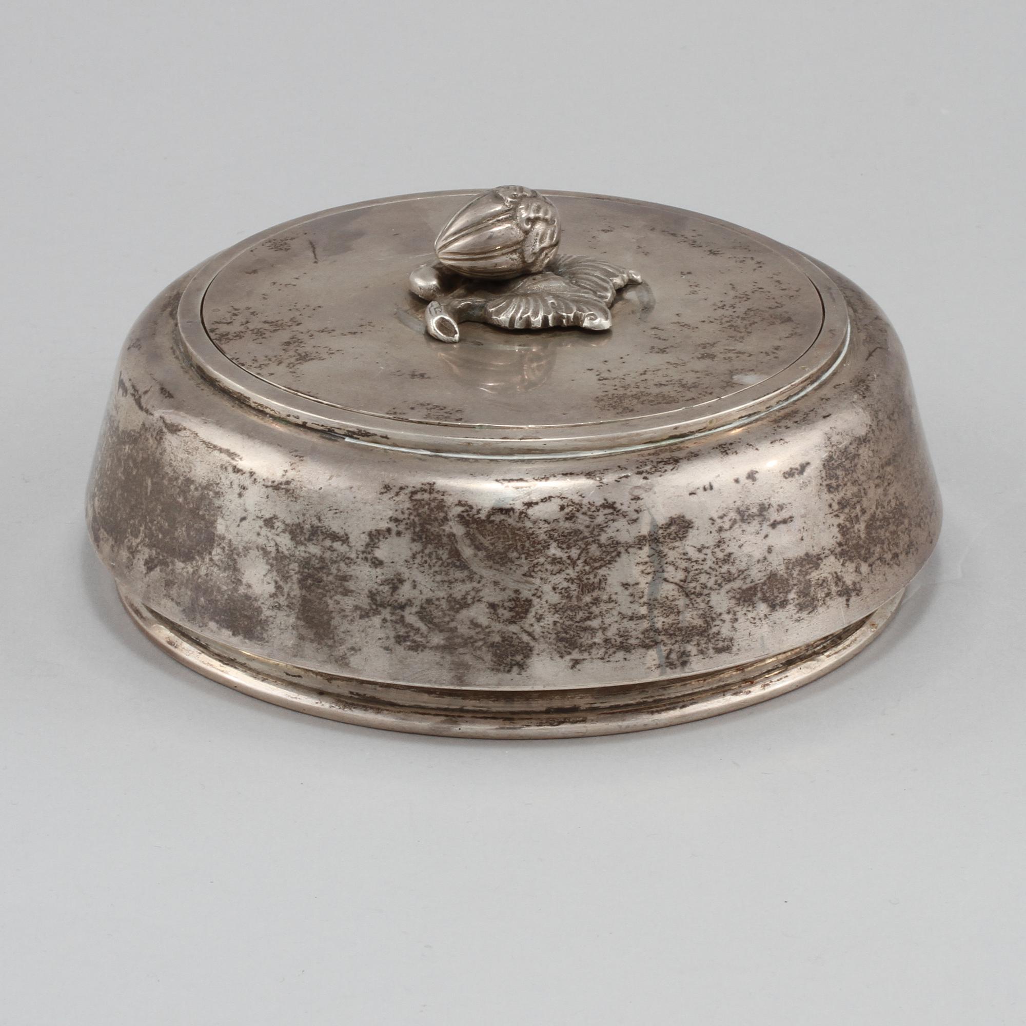 LOCKASK, silver, Ryssland, 1900-tal. Vikt 560 gram.