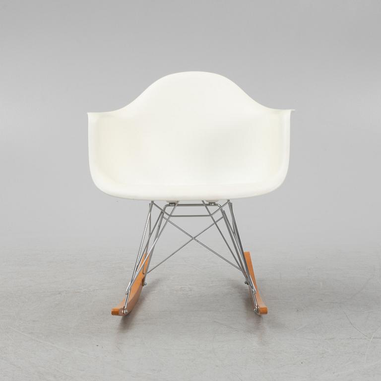 Charles and Ray Eames, rocking chair, "Eames Plastic Armchair RAR", Vitra, 21st century.