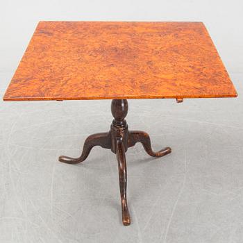 A Swedish tilt-top table by J Sjölin, master 1767.