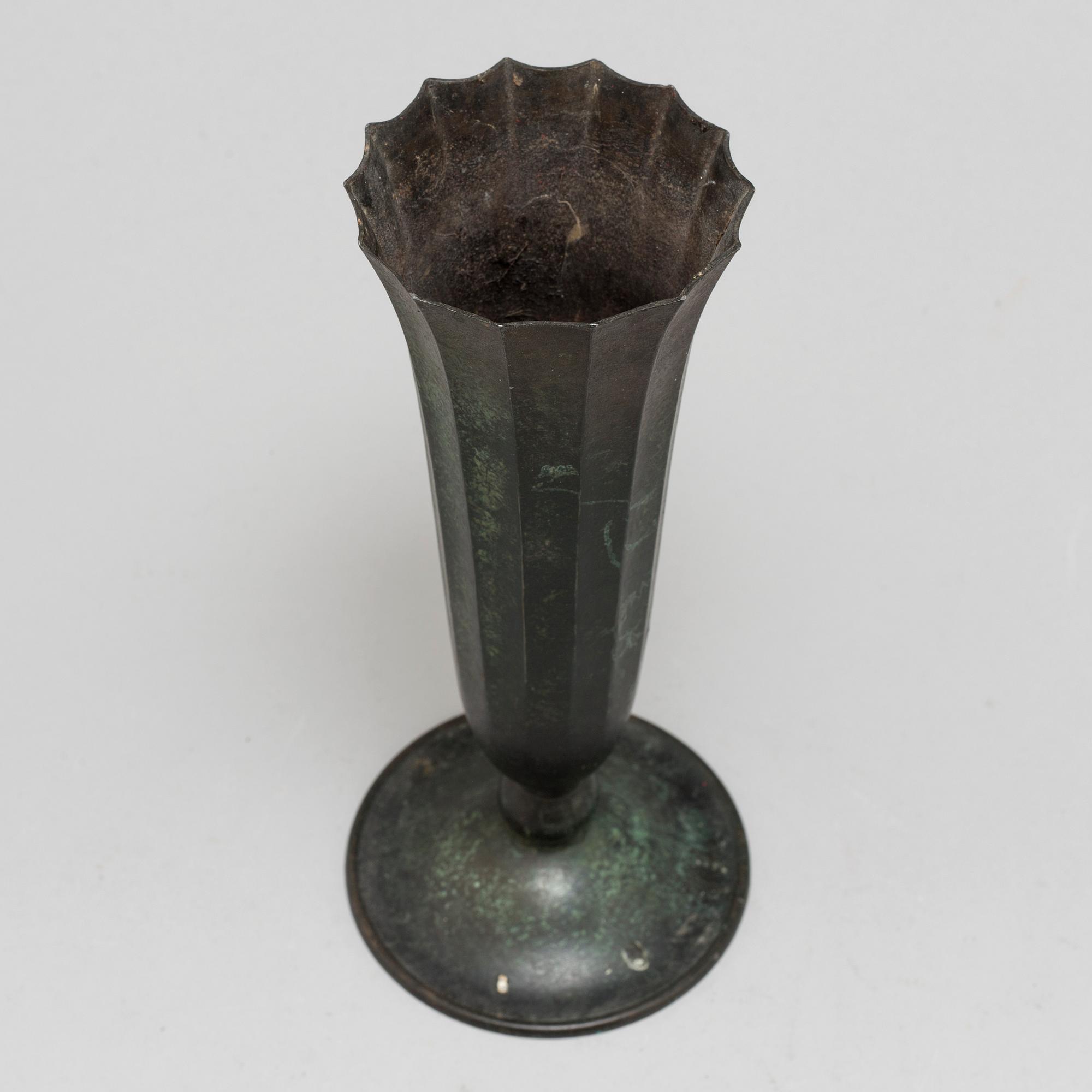 A first half of the 20th century bronze vase.
