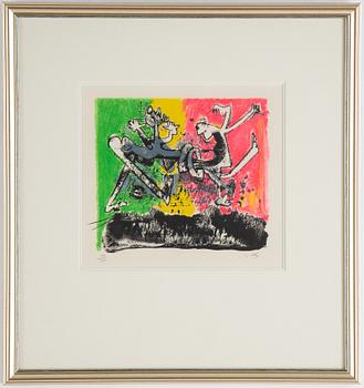 Roberto Matta, lirhograph in colours, signed 93/150.