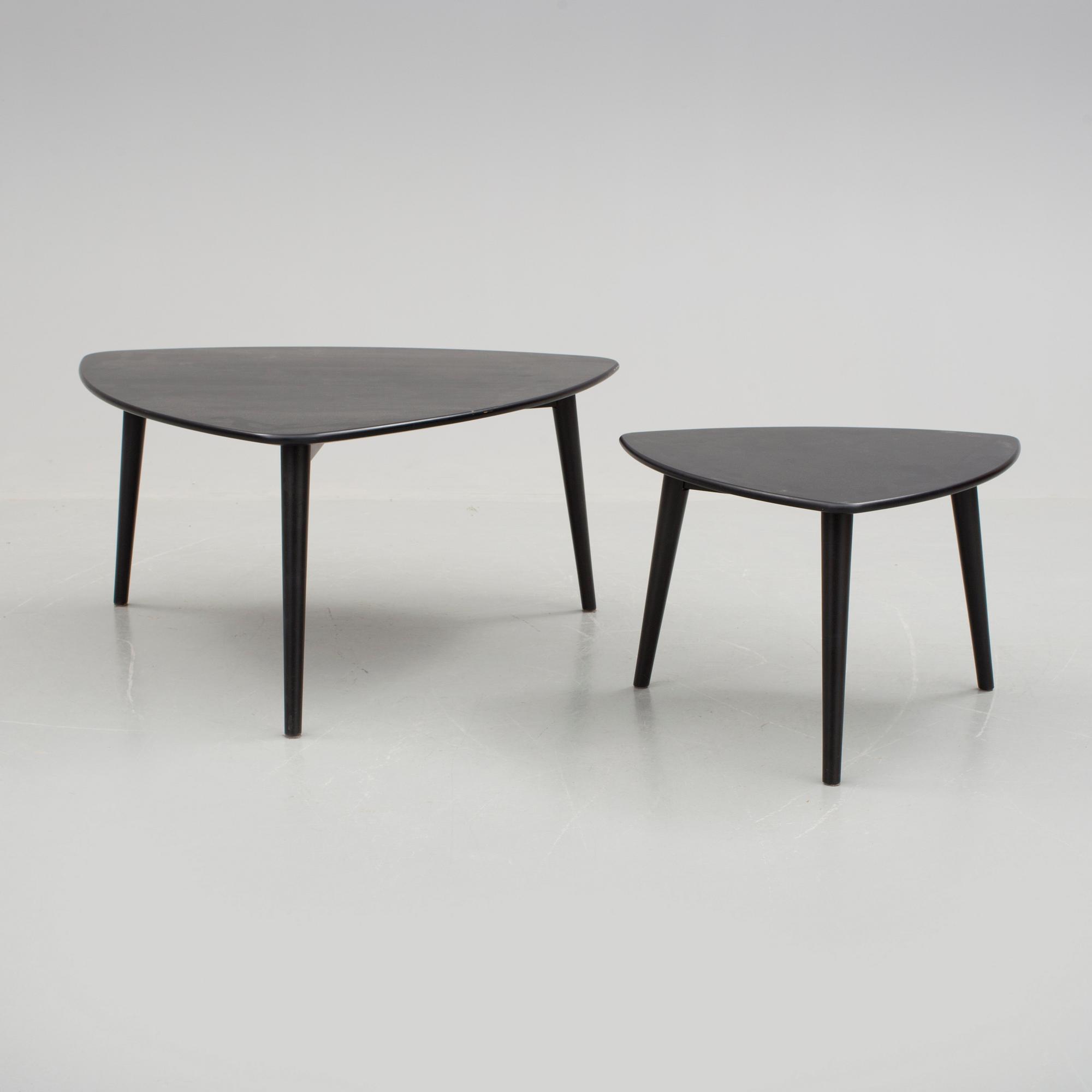 SATSBORD, 2 st, "Yngve", Marit Stigsdotter, Stolab, 2000-tal.
